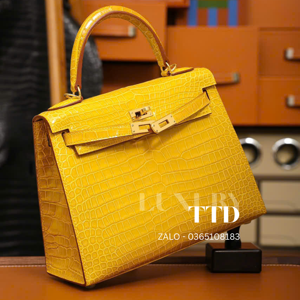 Kelly 25 Amber Yellow - Ảnh 2