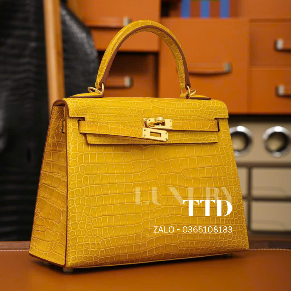 Kelly 25 Amber Yellow - Ảnh 3