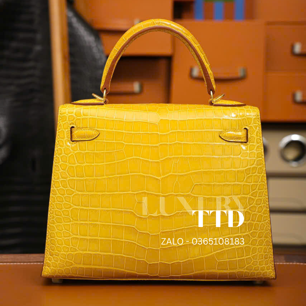 Kelly 25 Amber Yellow - Ảnh 4