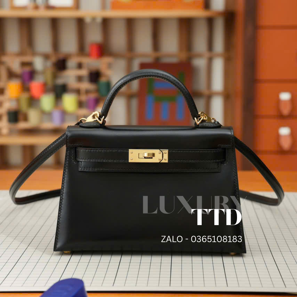 Kelly Mini Black Noir Haas - Ảnh 2