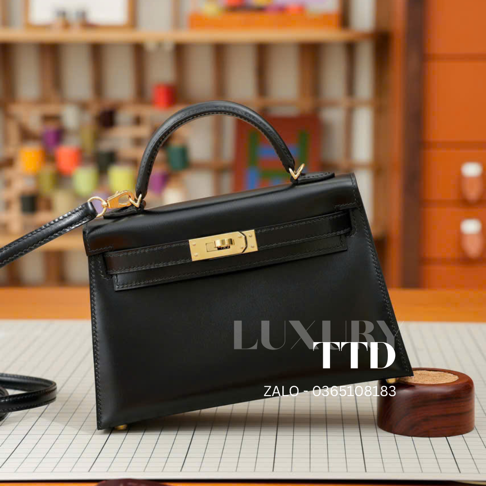 Kelly Mini Black Noir Haas - Ảnh 5
