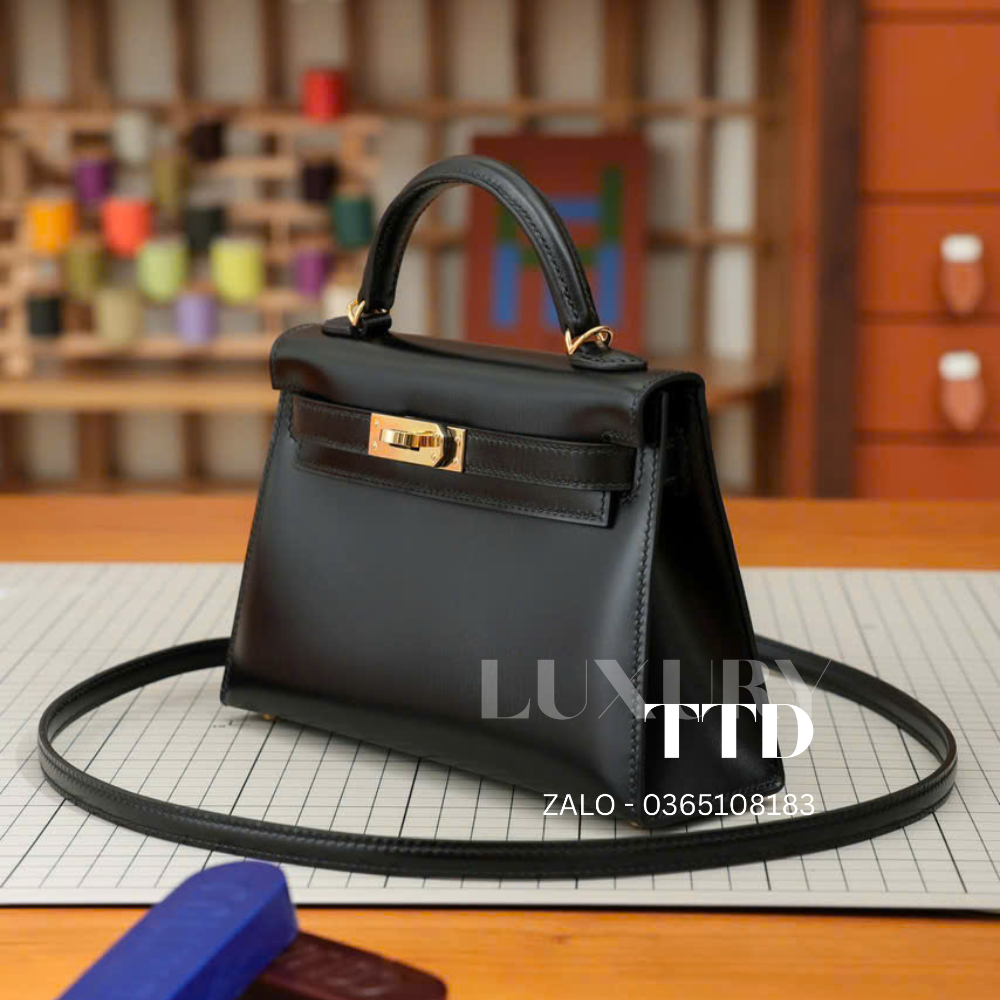 Kelly Mini Black Noir Haas - Ảnh 3