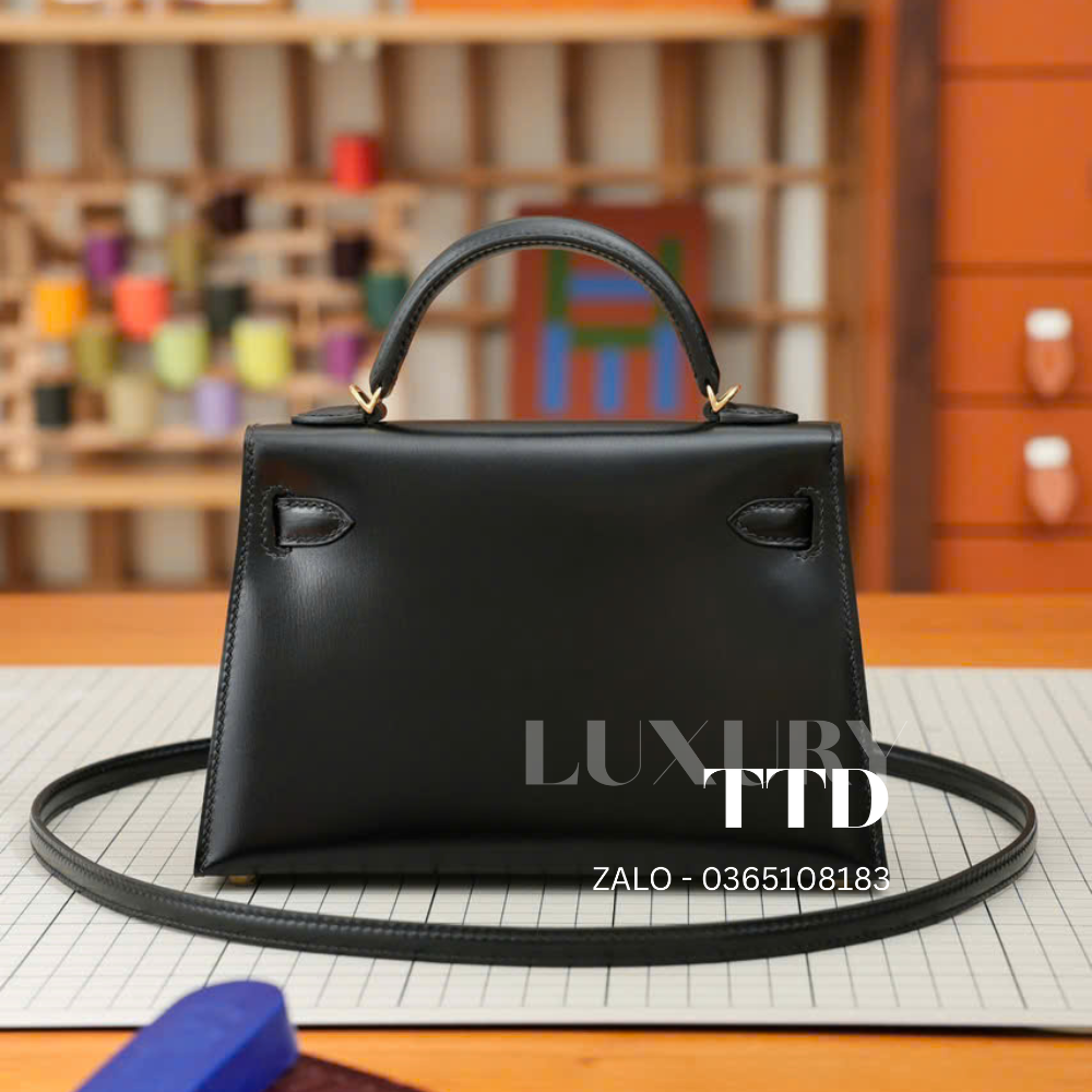 Kelly Mini Black Noir Haas - Ảnh 4