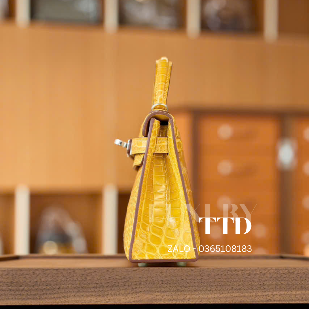 Kelly Mini Amber Gold - Ảnh 4